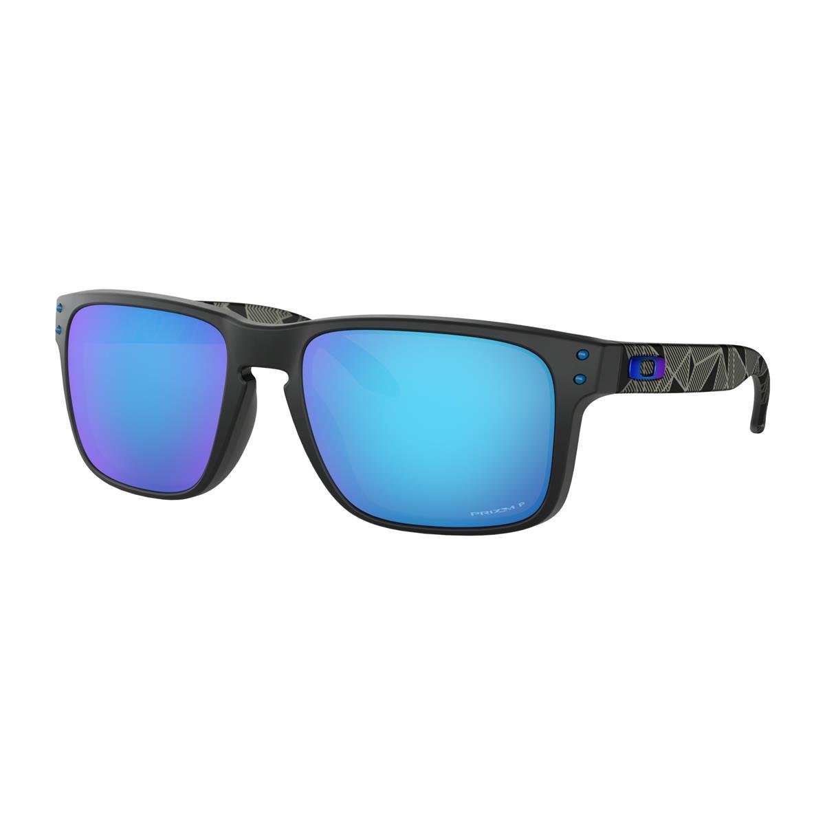 Oakley Sunglasses Holbrook Matte Black Prizmatic/Prizm Sapphire Polarized