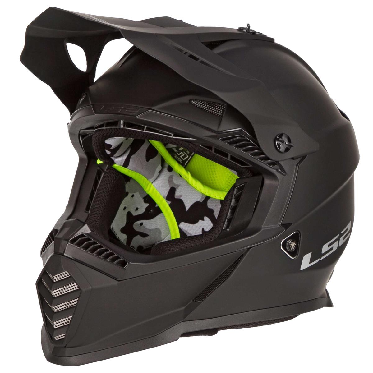 LS2 Fast MX437 Solid Motocross Helm XXXL
