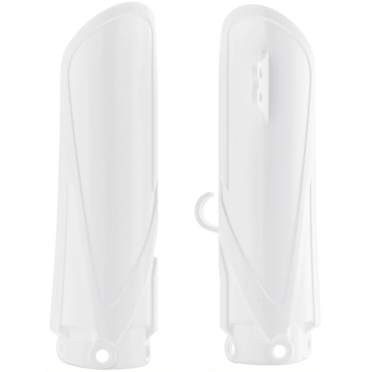 Acerbis Lower Fork Covers  Yamaha YZ 65 19-, White