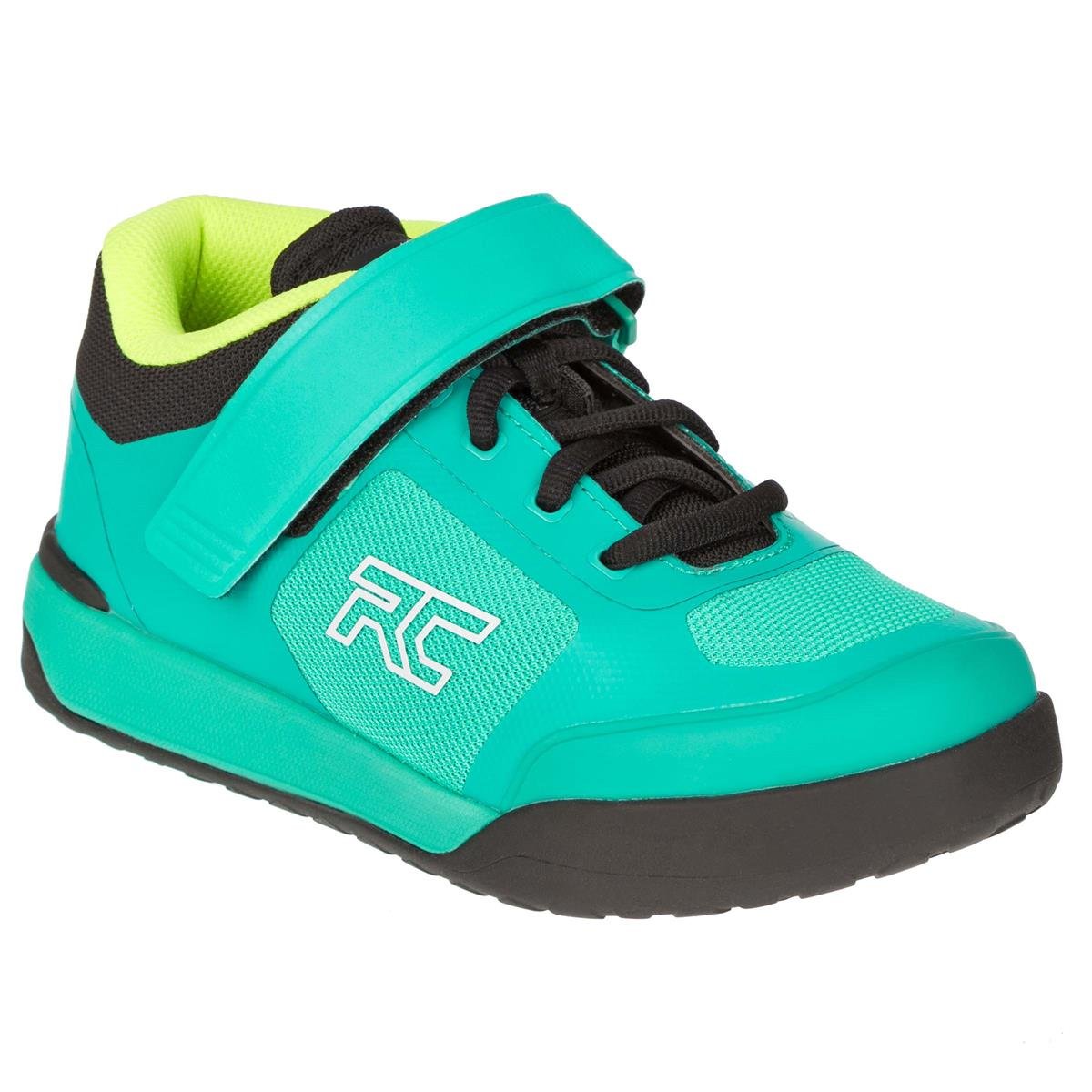 Ride Concepts Girls Bike Shoes Traverse Teal/Lime