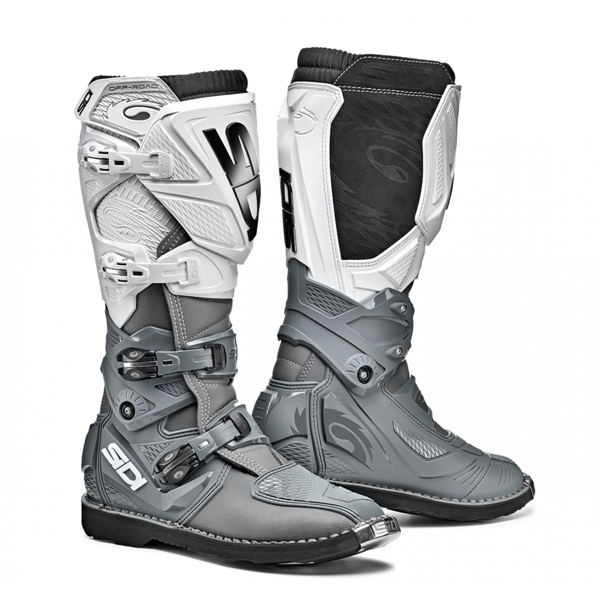 Sidi MX Boots X-3 Grey/White | Maciag Offroad