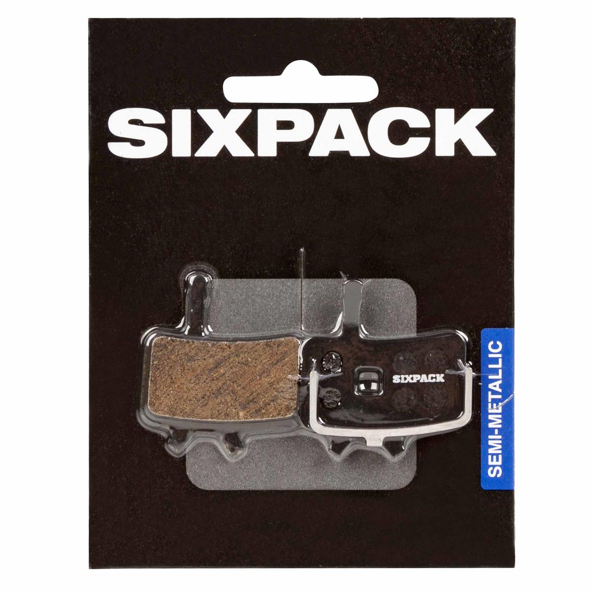Sixpack Plaquettes VTT  Semi-Metallique, pour Avid Juicy