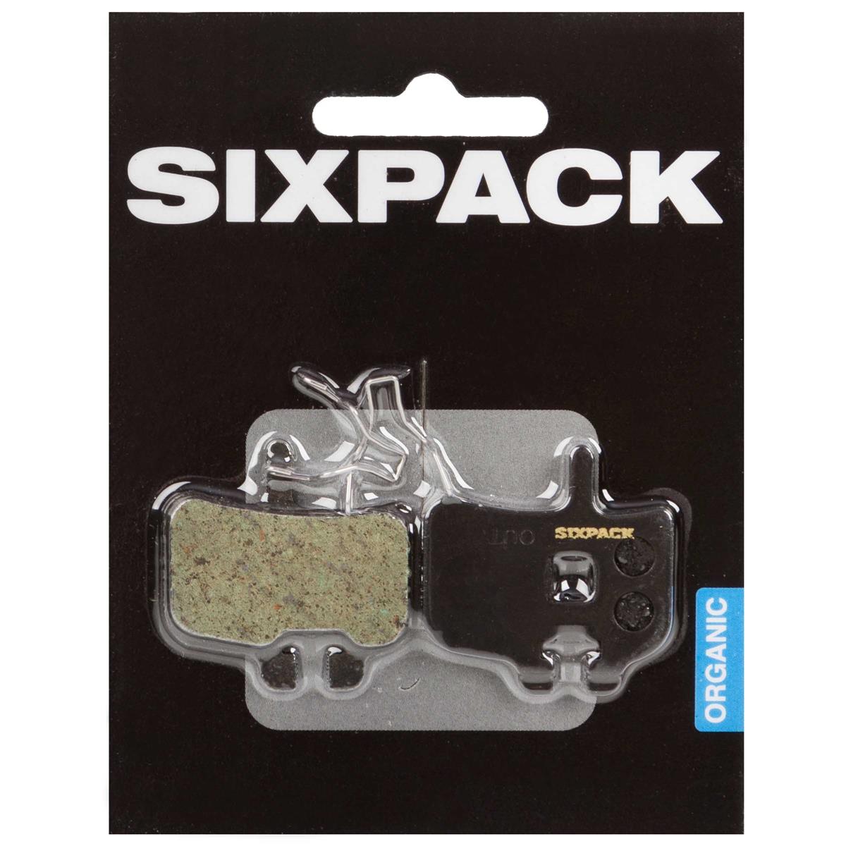 Sixpack MTB Disc Brake Pad  Organic, for Hayes HFX-9/HFX-Mag/HFX-Nine