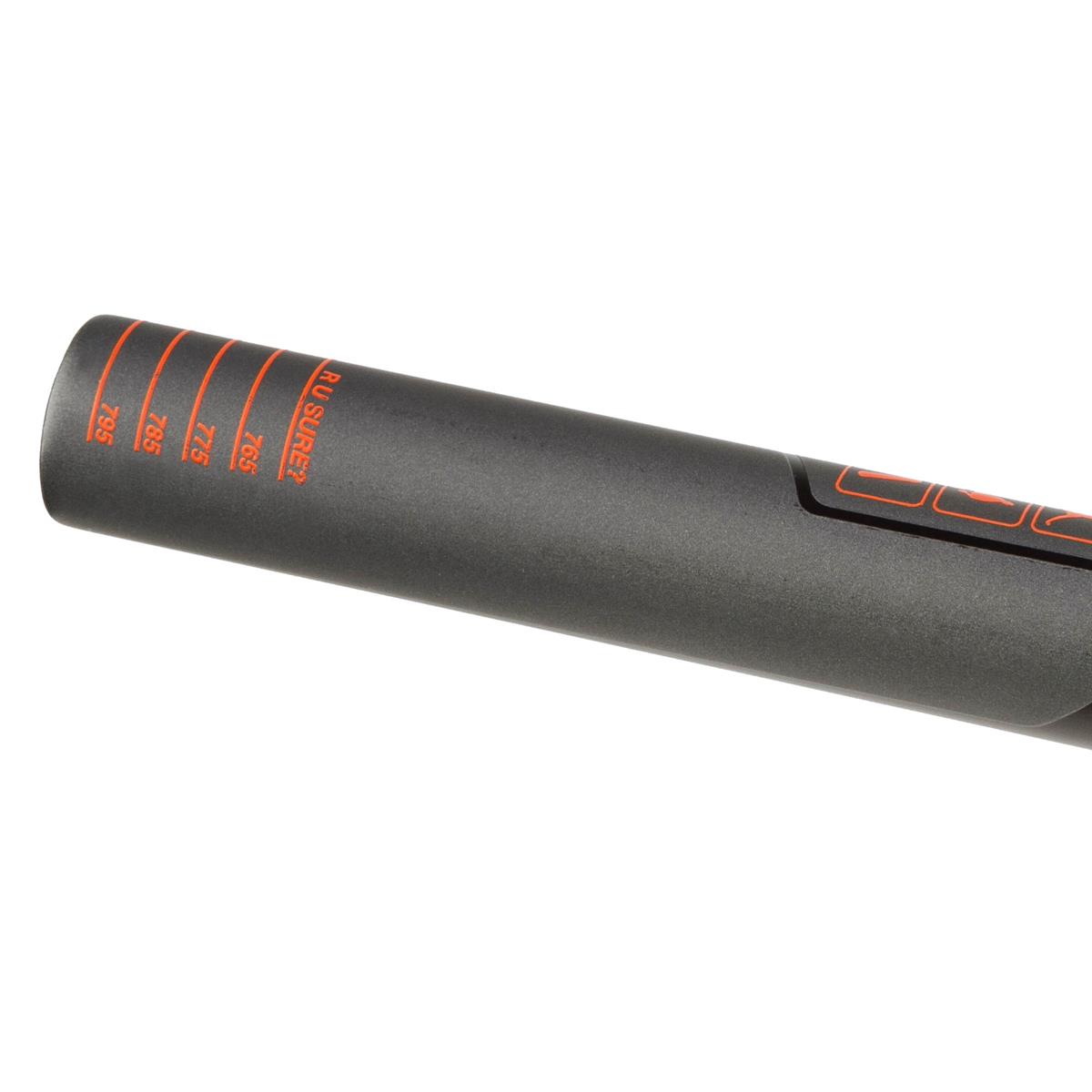 Sixpack MTB Handlebar Millenium 805 Carbon Black/Orange, 31.8 x 805 mm