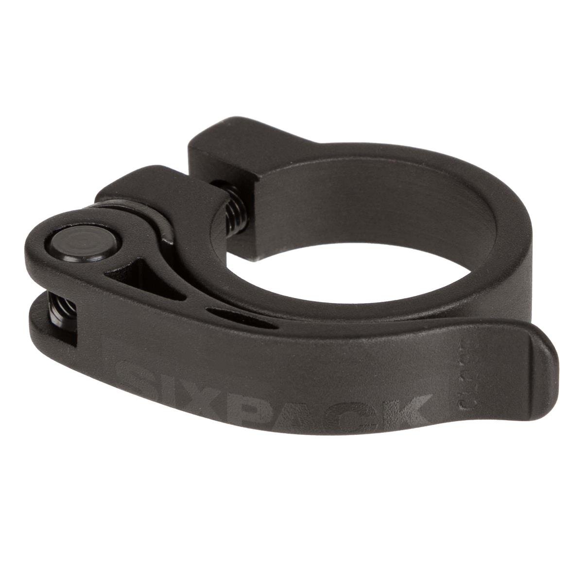 Sixpack Seat Clamp Menace Stealth Black, 31.8 mm, Quick-Release