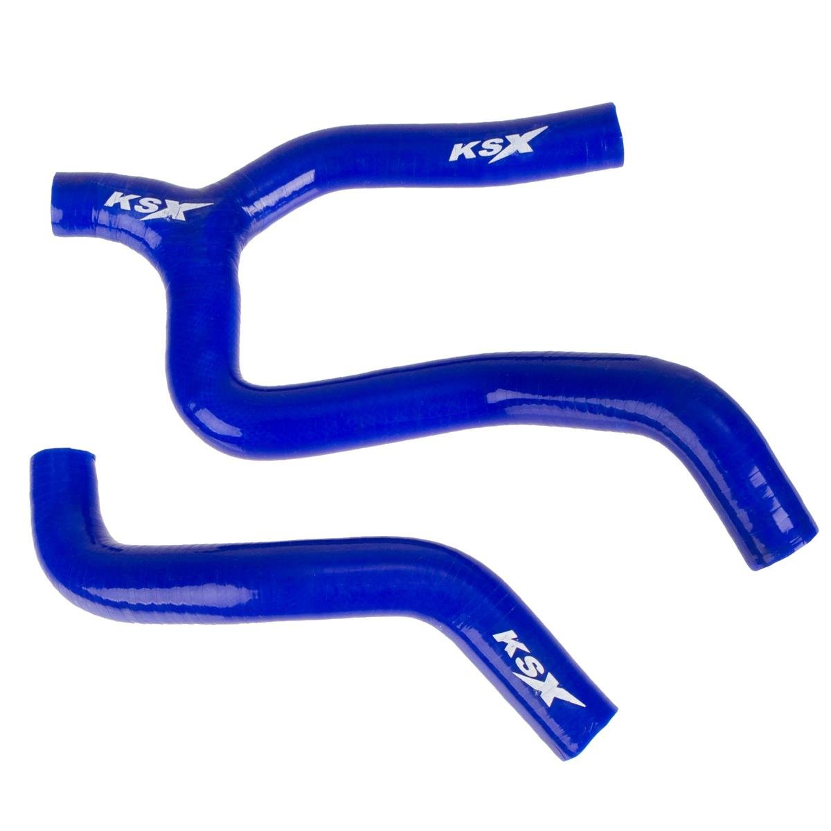 KSX Kit Durites de Radiateurs  KTM SXF 350, Husqvarna FC 350, 19-21, Bleu