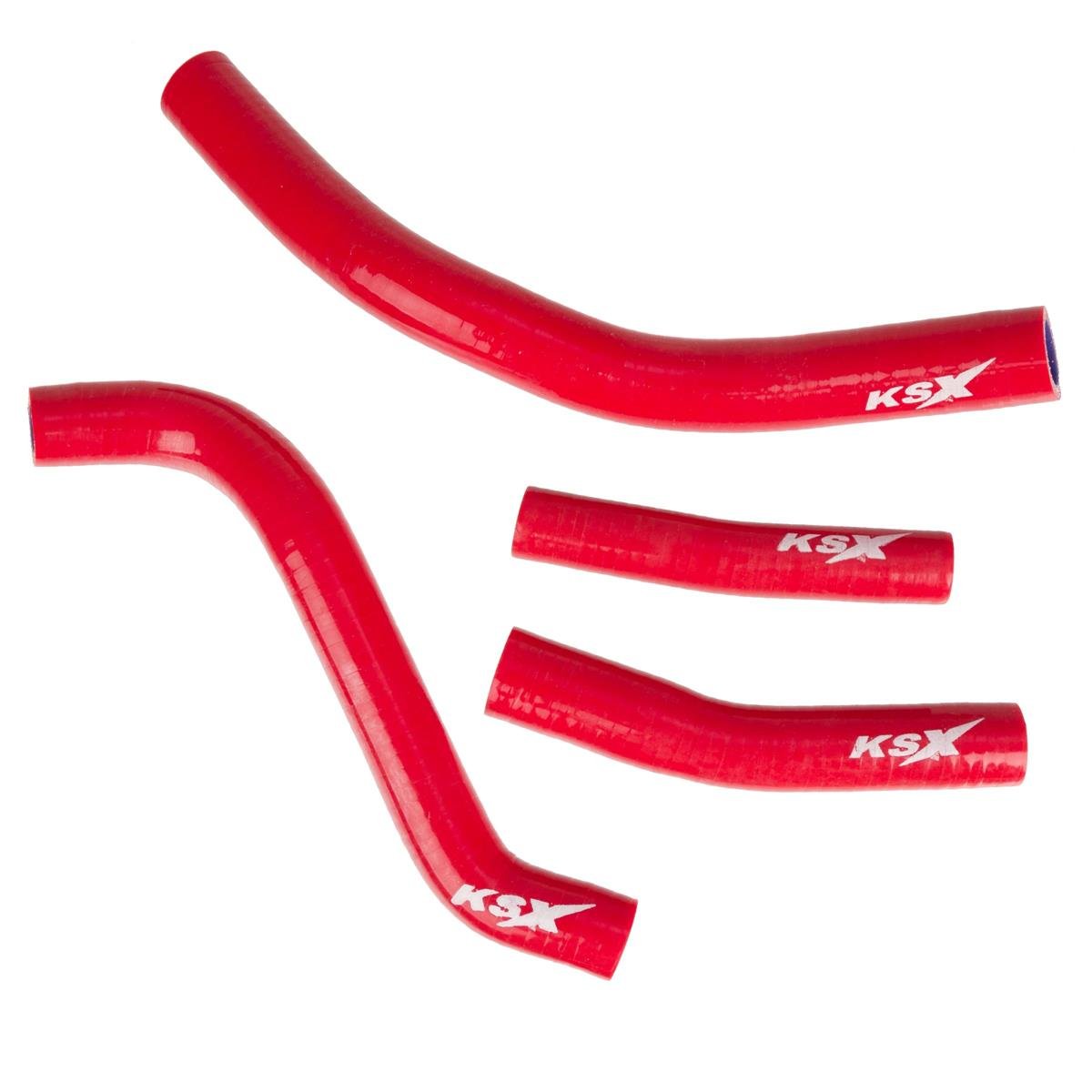 KSX Kit Durites de Radiateurs  Yamaha YZF 250 14-18, Red