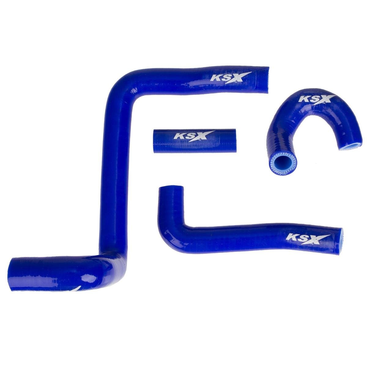 KSX Kühlerschlauch-Set  Suzuki RMZ 450 18-21, Blau