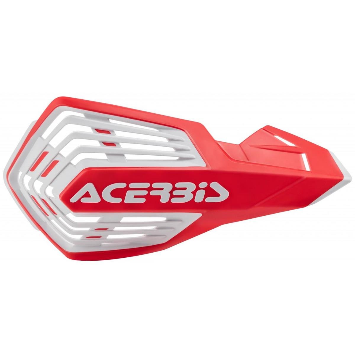 Acerbis Handguards X-Future Red/White, Incl. Mounting Kit
