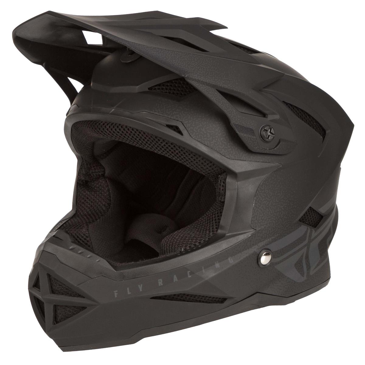 Details about   Fly Racing Default Full Face Helmet Matte White/Black 