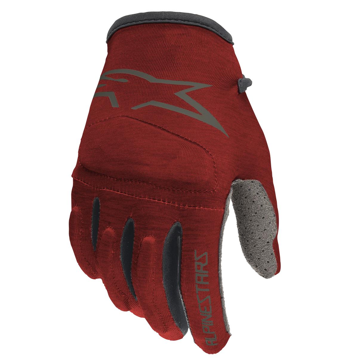 Alpinestars Kids MTB Gloves Racer Bright Red/Black