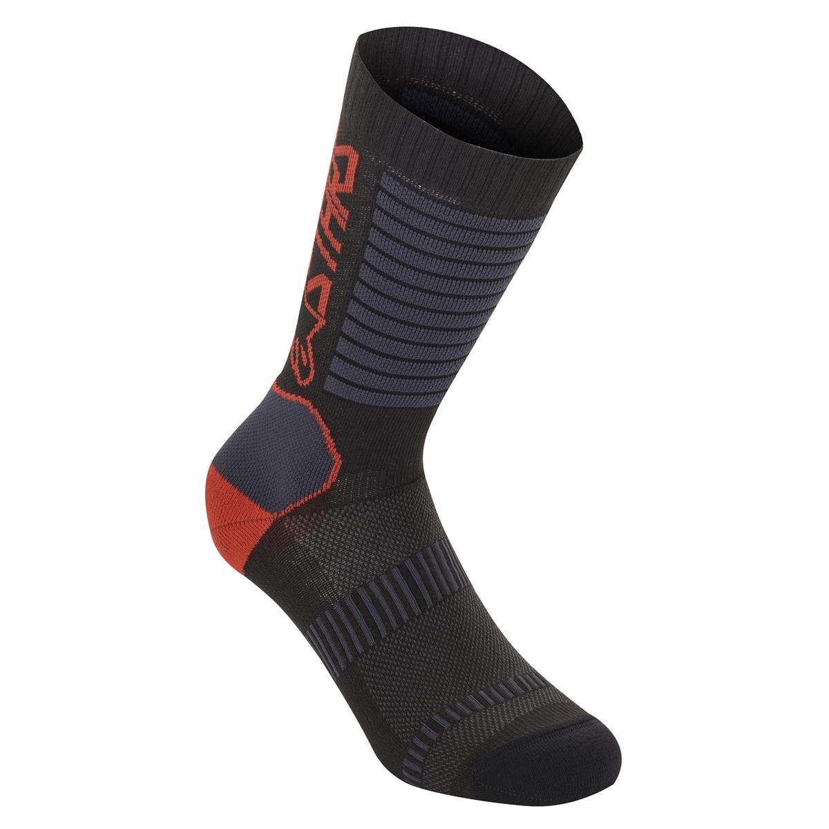 Alpinestars Socks Paragon Lite Black/Bright Red