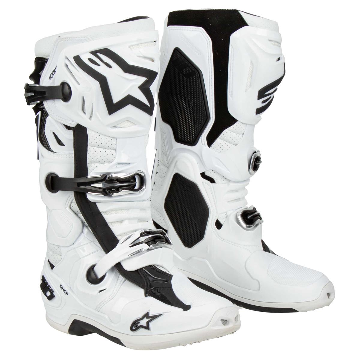 Alpinestars MX Boots Tech 10 Supervented White