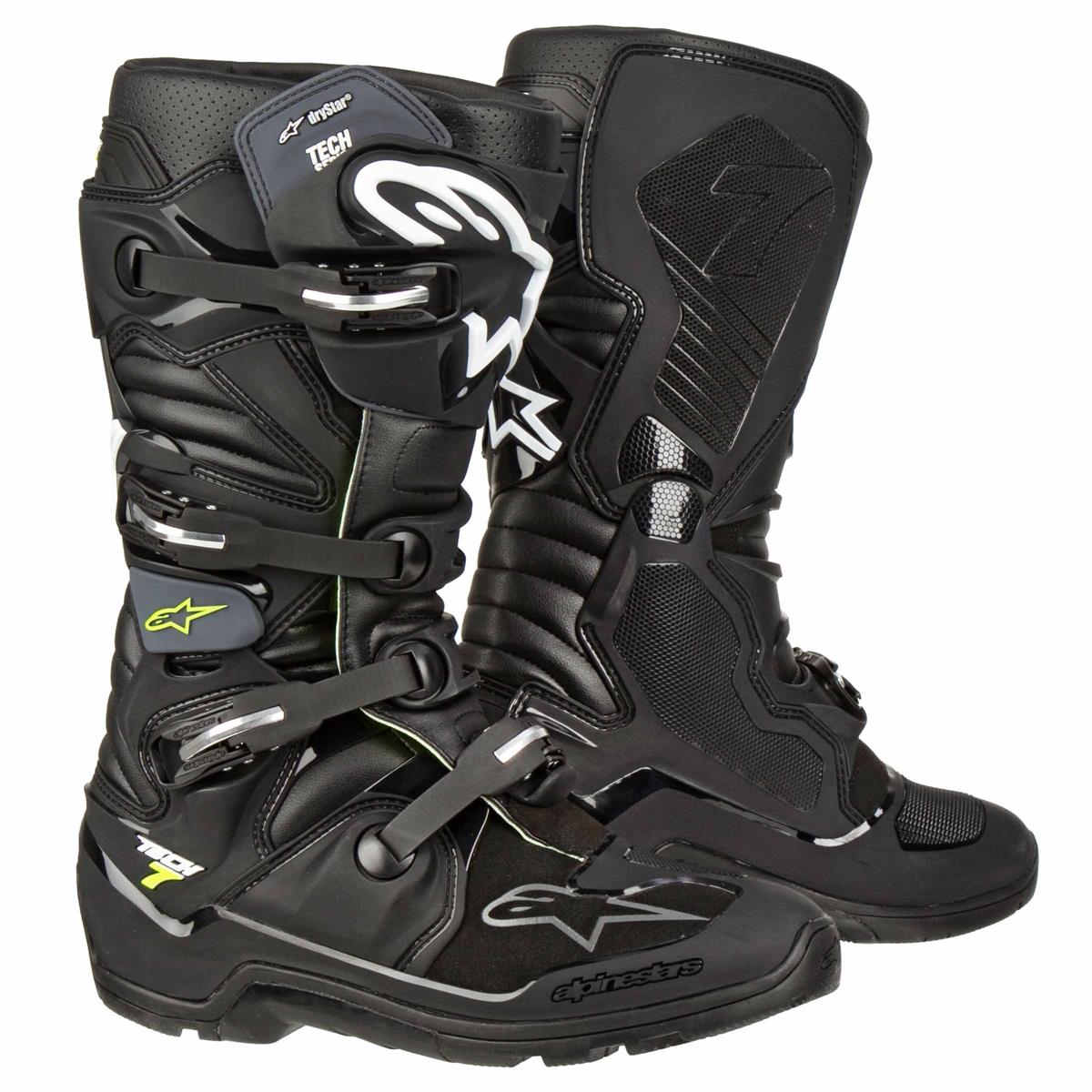 Alpinestars MX Boots Tech Enduro Drystar Black/Gray Maciag Offroad
