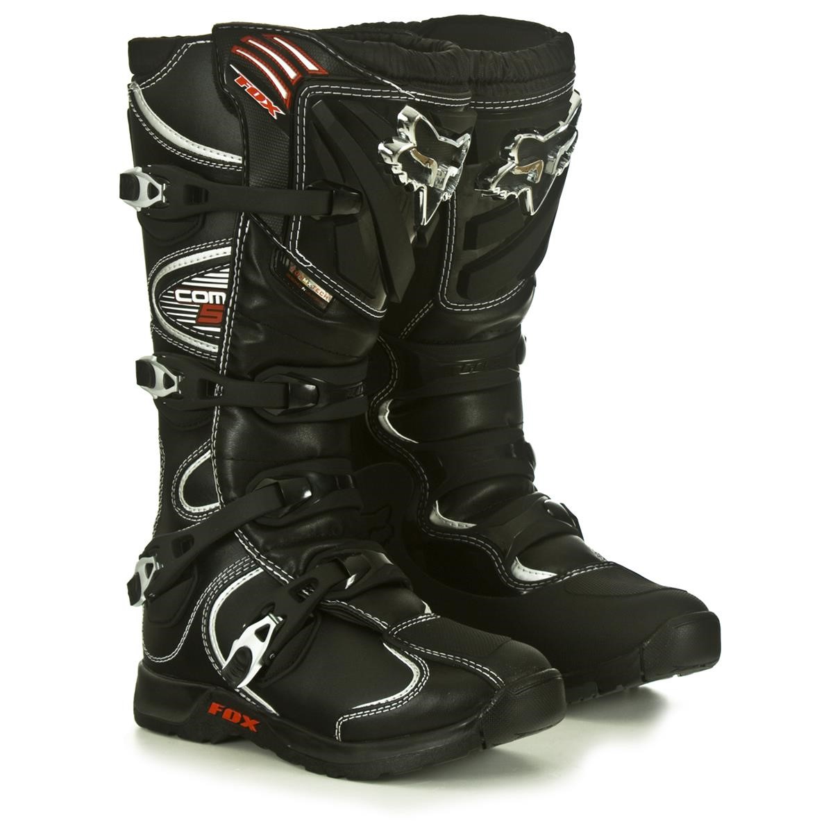 Motocross/MTB Schutzbekleidung-MX Stiefel - Fox Stiefel Comp 5 Black
