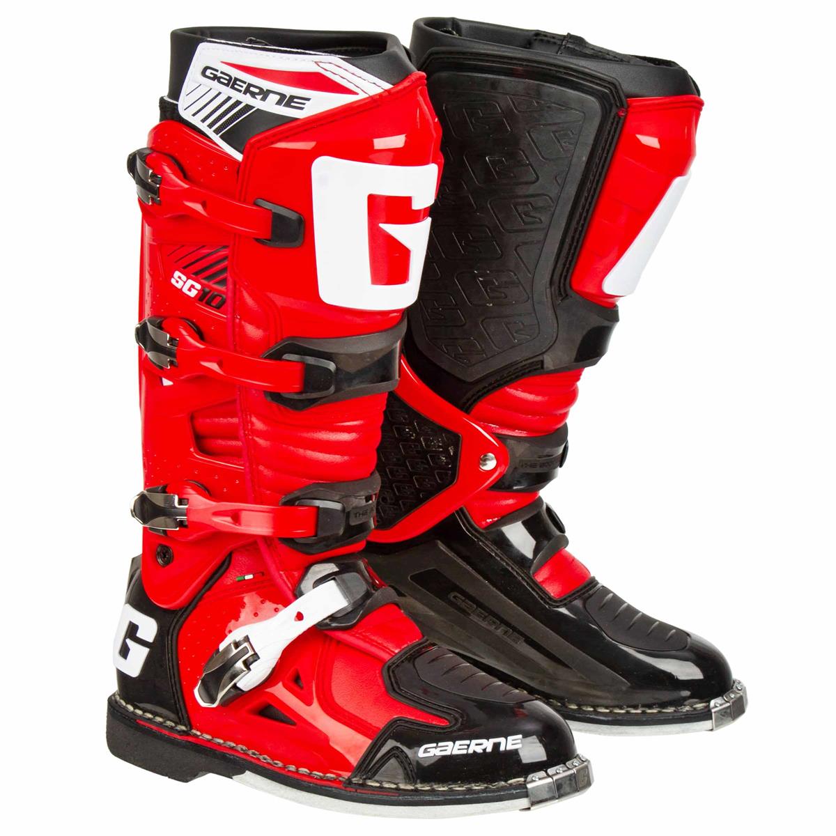 Gaerne SG-12 Offroad MX Motocross Dirt Boots All Red