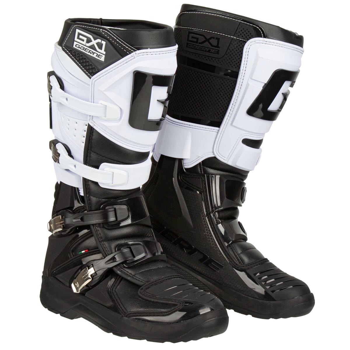 Gaerne MX Boots GX-1 EVO Black/White | Maciag Offroad