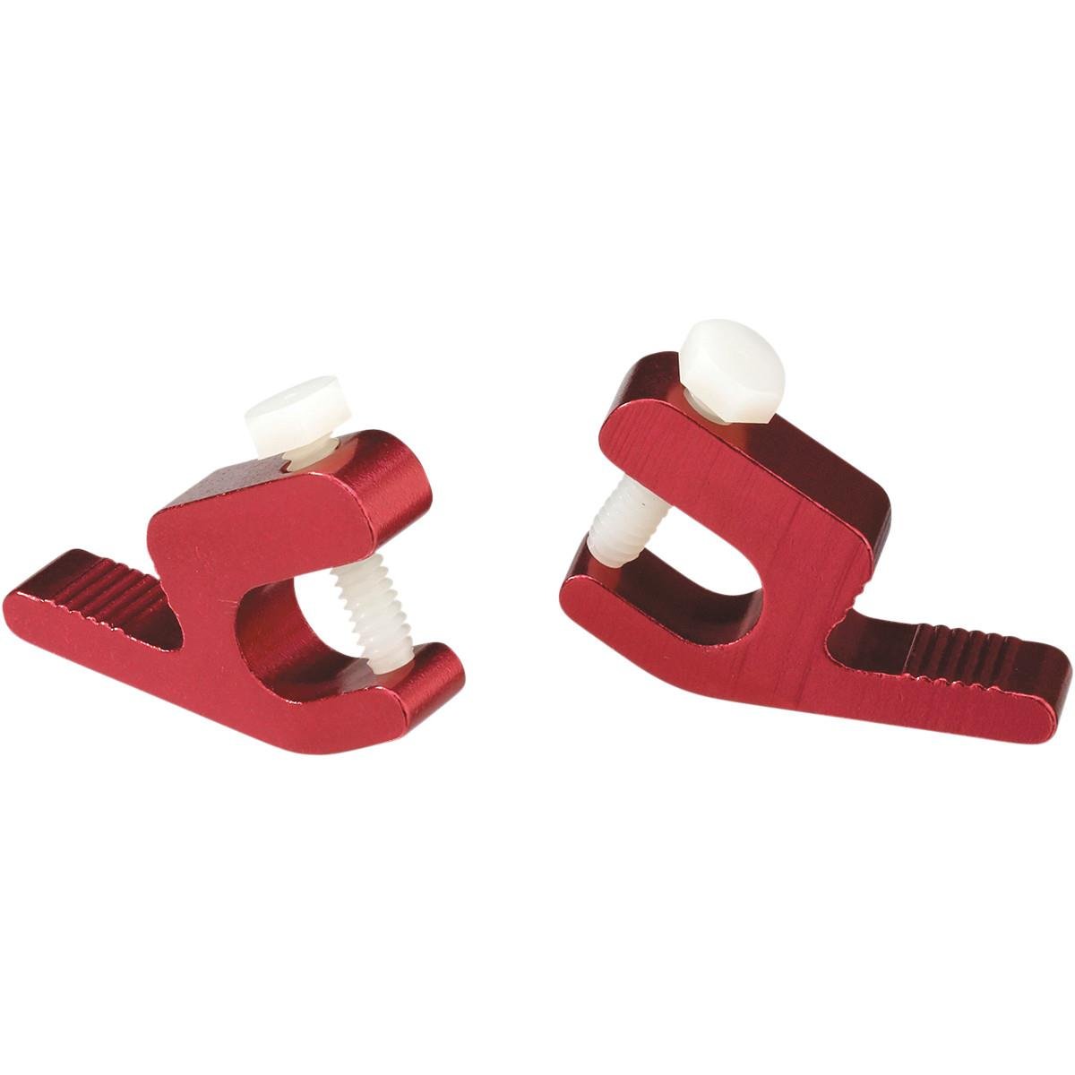 Moose Racing Tyre mounting aid  Aluminum Red, Set 2 pieces