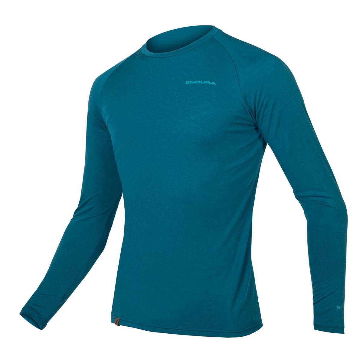 Endura Maillot Fonctionnel Manches Longues BaaBaa Blend Kingfisher