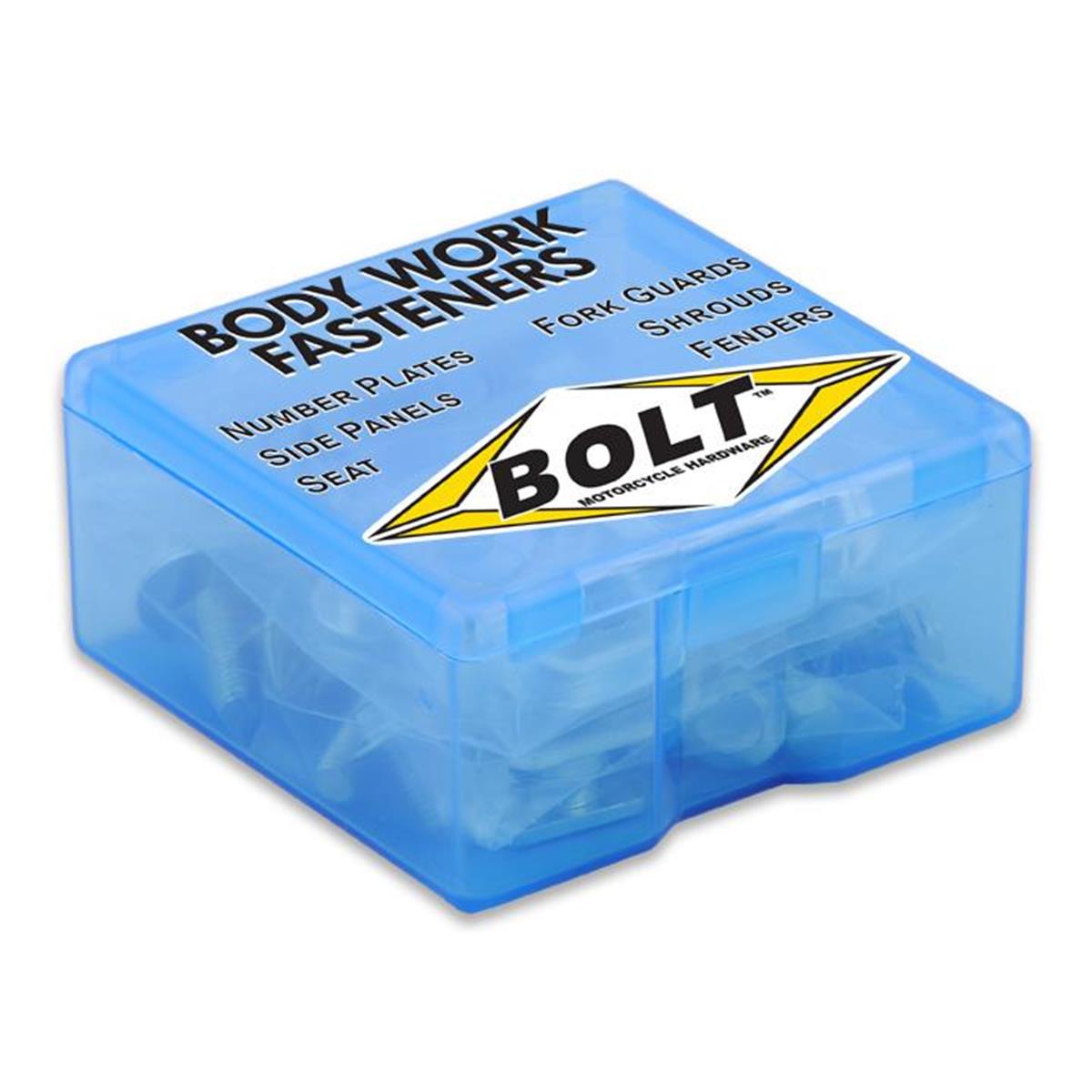 Bolt Fastener Kit  für Plastikteile, Yamaha YZ 125/250 02-, YZ-F 250/450 03-09