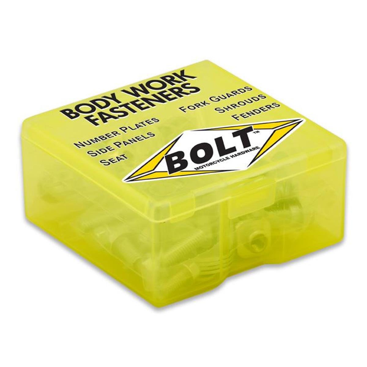Bolt Schraubenkit  für Plastikteile, Suzuki RMZ 250 07-09, RMZ 450 05-07