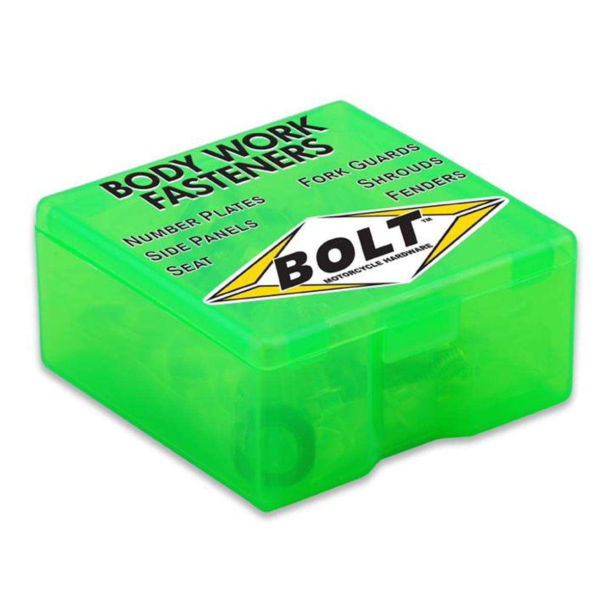 Bolt Kit Viti  for plastic parts, Kawasaki KX 65 00-