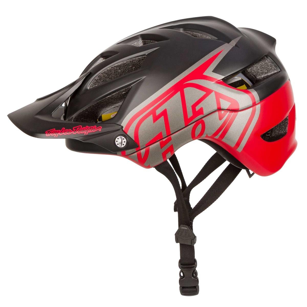 Troy Lee Designs Enduro MTB-Helm A1 MIPS Classic - Schwarz/Rot