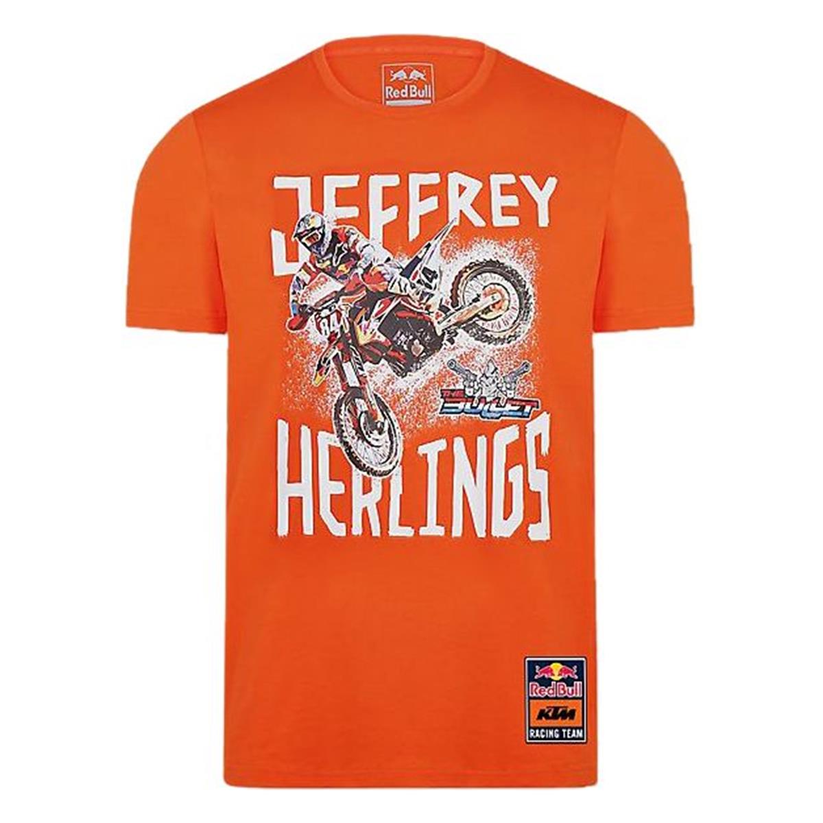 Red Bull T-Shirt KTM Jeffrey Herlings 84 Orange
