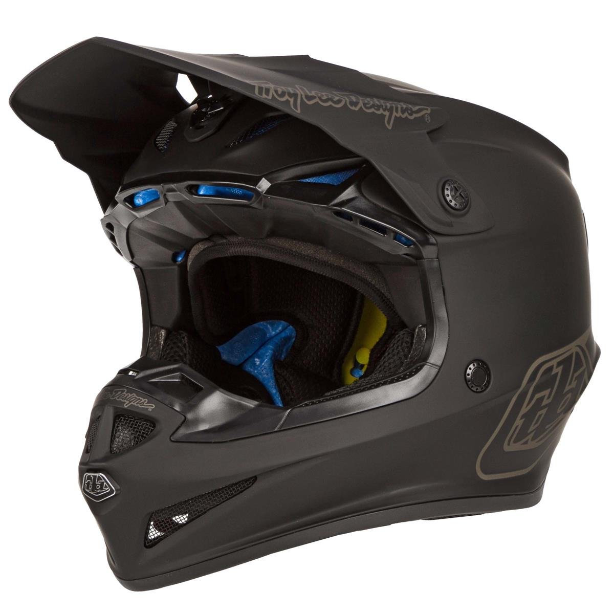 Troy Lee Designs MX Helmet SE4 Polyacrylite Mono - Black
