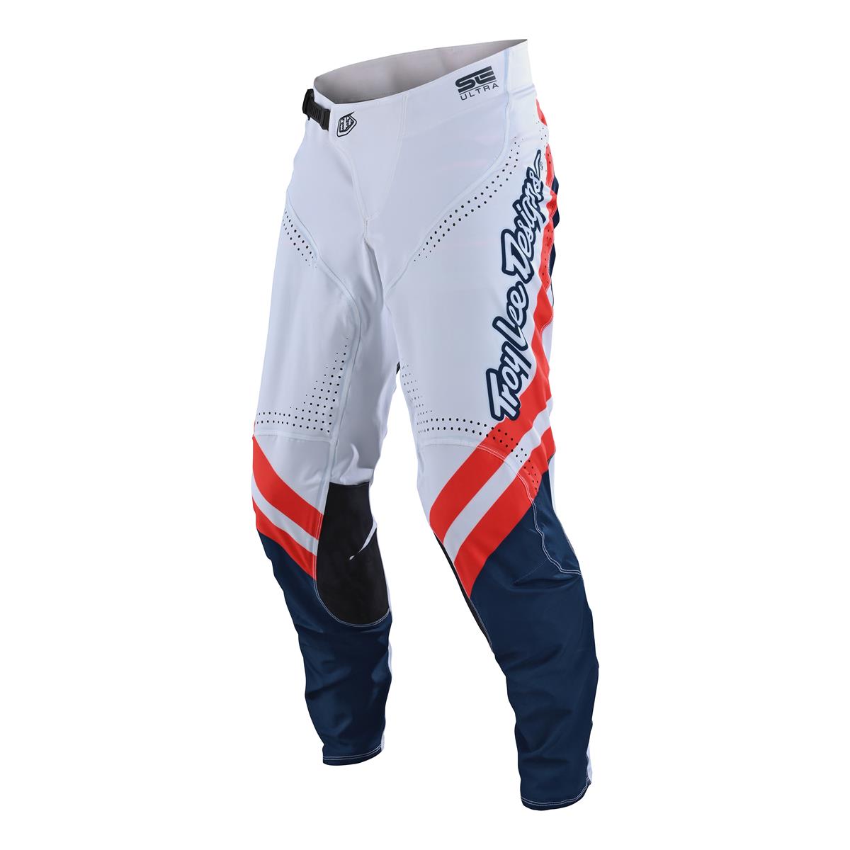 Troy Lee Designs MX Pants SE ULTRA Factory - White/Navy | Maciag Offroad