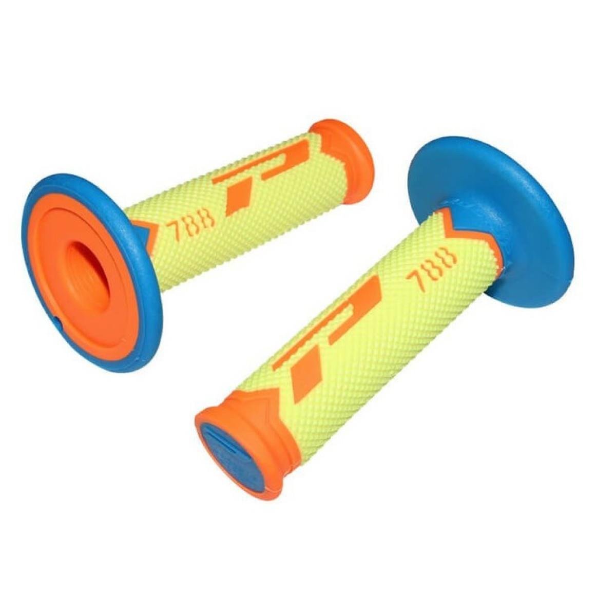 ProGrip Grips 788 Fluo Orange/Fluo Yellow/Light Blue