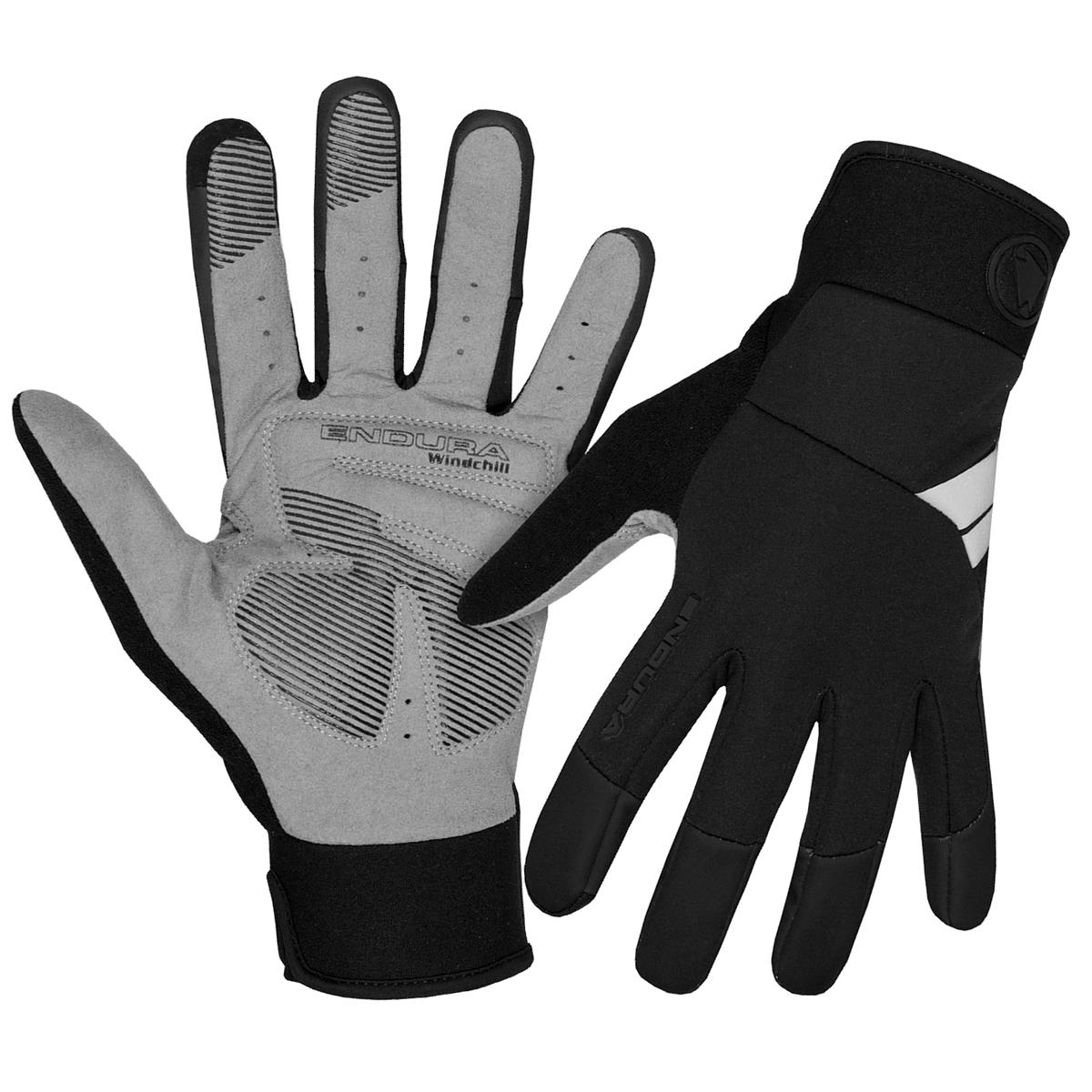Endura Girls MTB Gloves Windchill Black