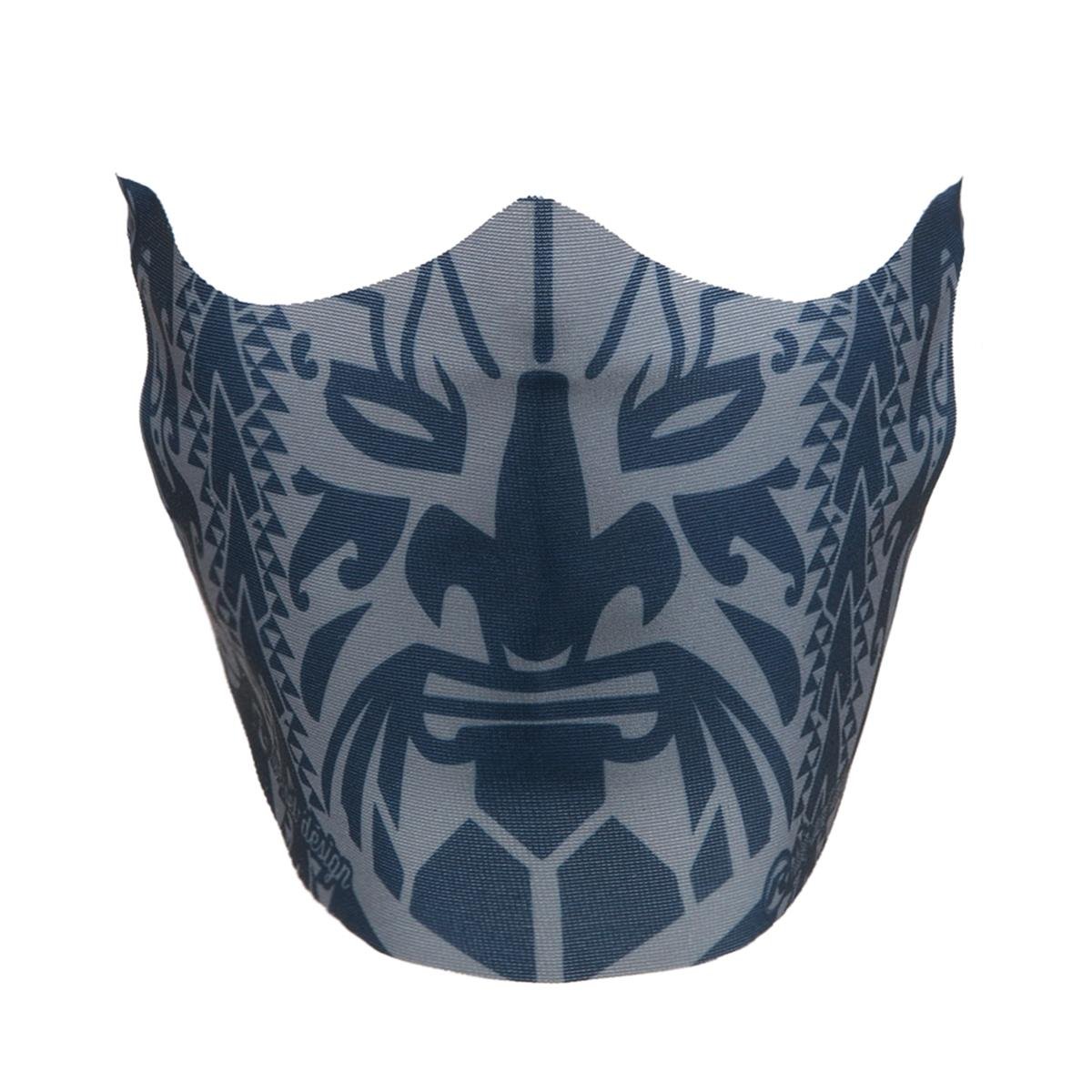 Riesel Design Face Mask  Maori Navi Blue