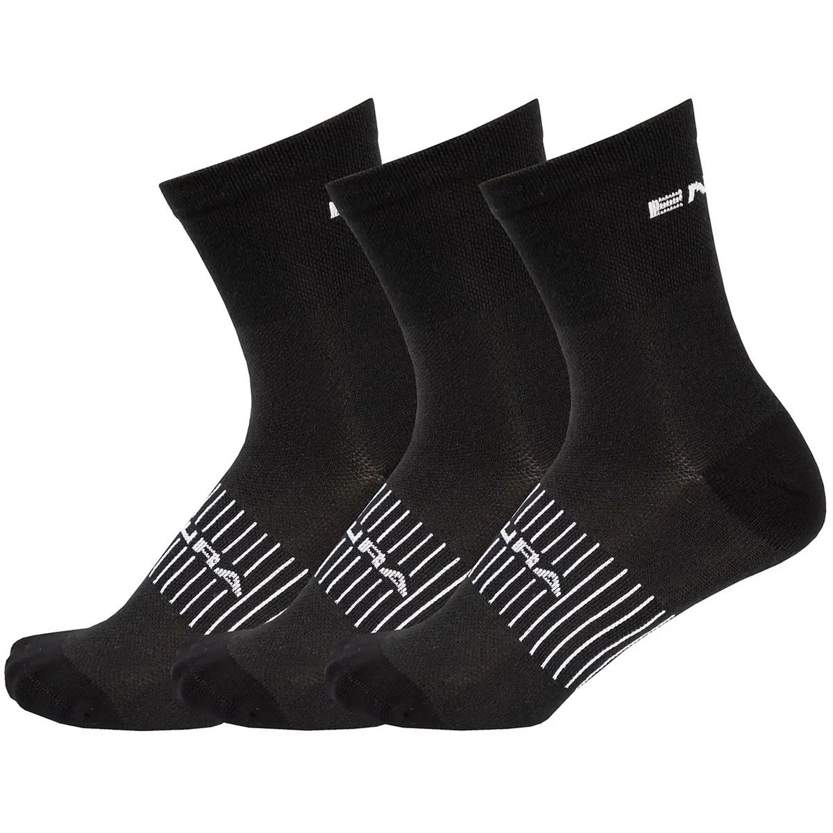 Endura MTB Socks Coolmax Race 3 Pack, Black