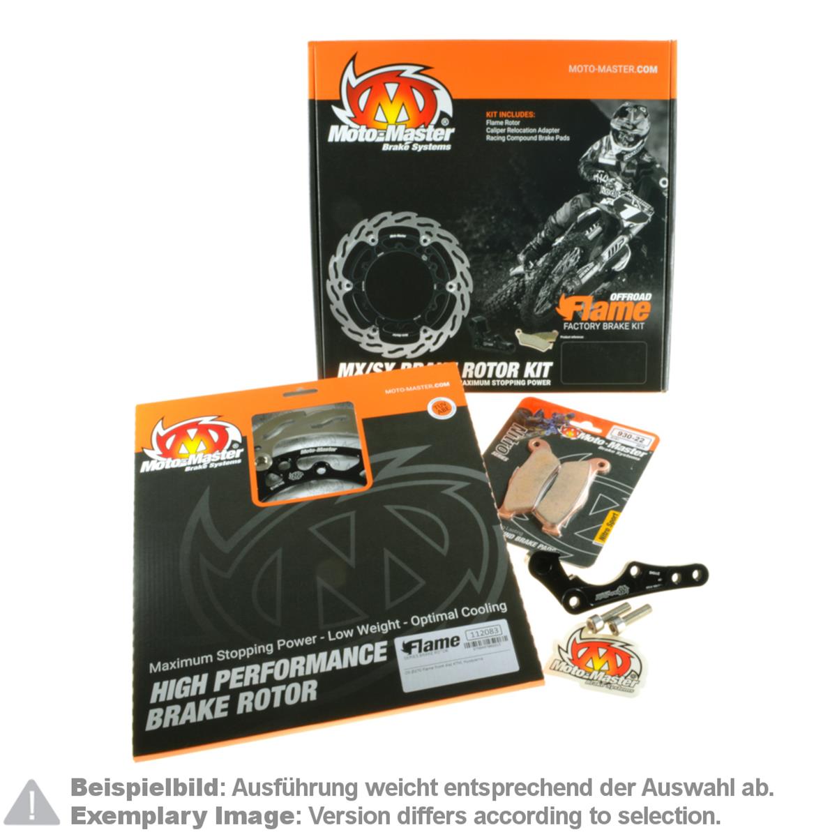 Moto-Master Bremsscheiben-Kit Flame Oversize