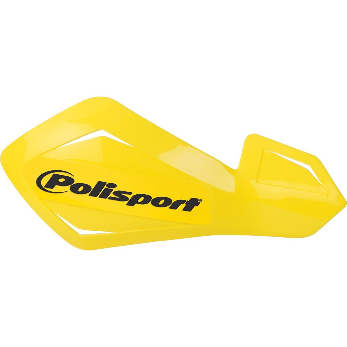 Polisport Handschützer Freeflow Lite mit Kunststoff-Montagesatz, Gelb