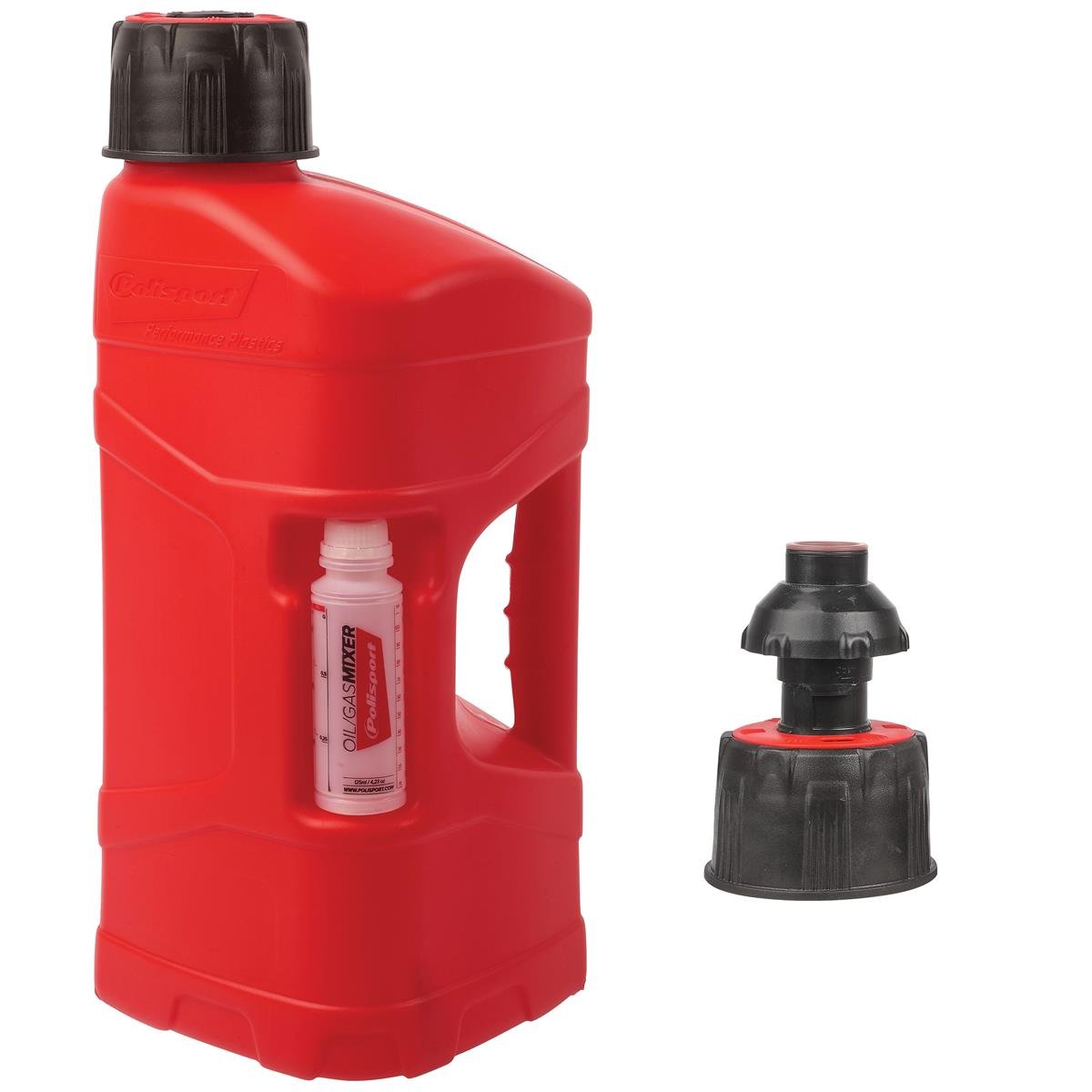Polisport Benzinkanister ProOctane mit Schnelltanksystem, 10 L, Rot