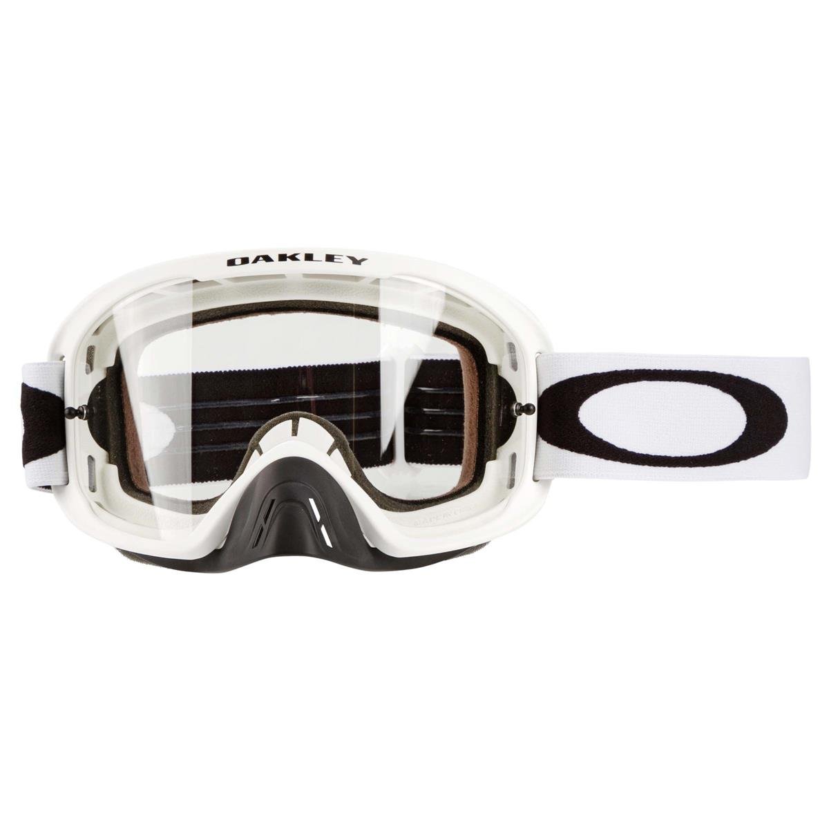 Oakley Crossbrille O Frame 2.0 Pro MX Matt Weiß - Klar Anti-Fog