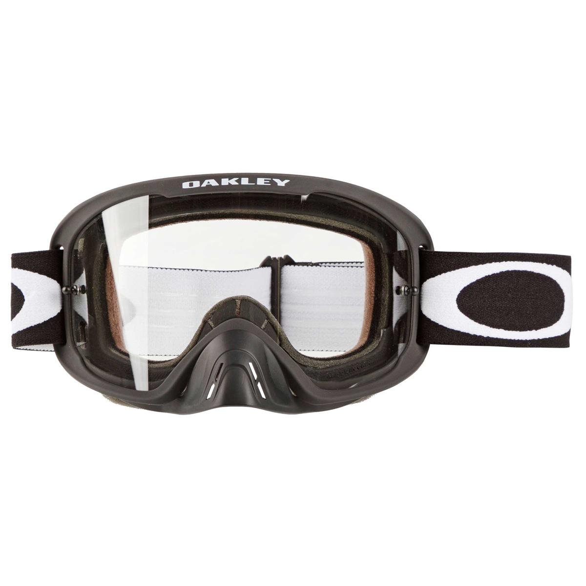 Oakley Maschera O Frame 2.0 Pro MX Matte Black - Trasparente Anti-Fog