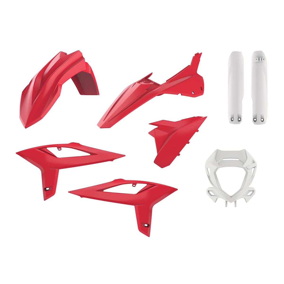 Polisport Plastic Kit Full-Kit Beta RR 2T/4T 20-, Red
