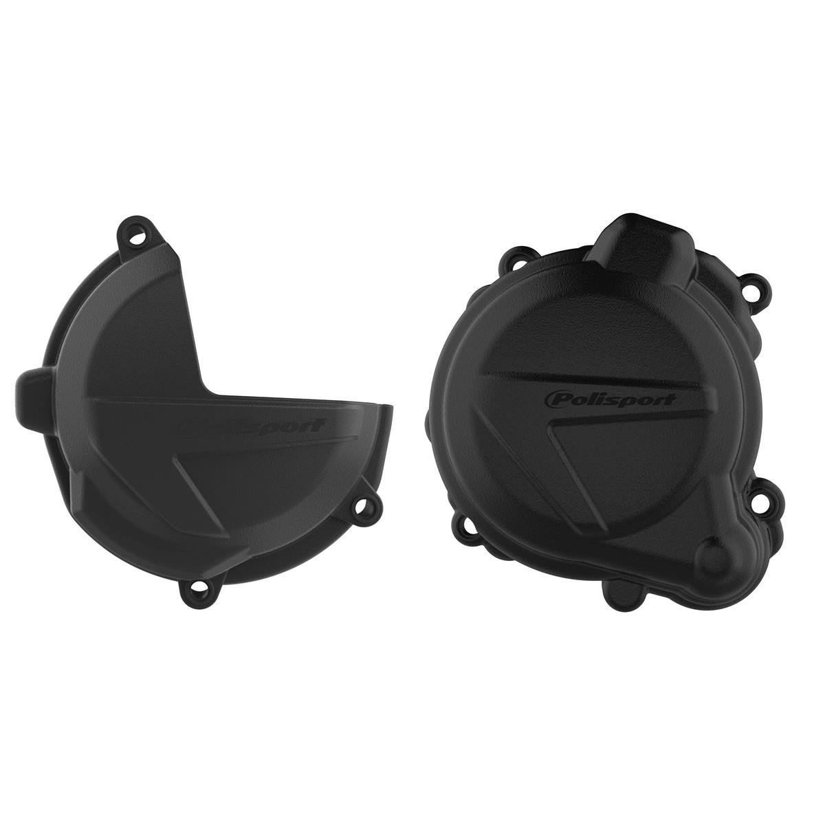 Polisport Clutch/Ignition Cover Protection  Beta RR 250/300 2T 18-19, Xtrainer 18-19, Black