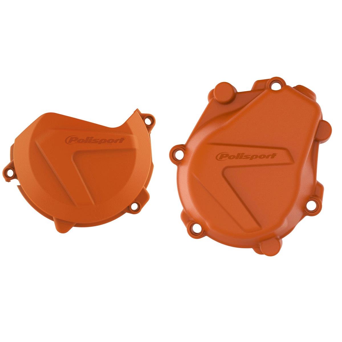 Polisport Clutch/Ignition Cover Protection  KTM SX-F 450 16-20, Orange