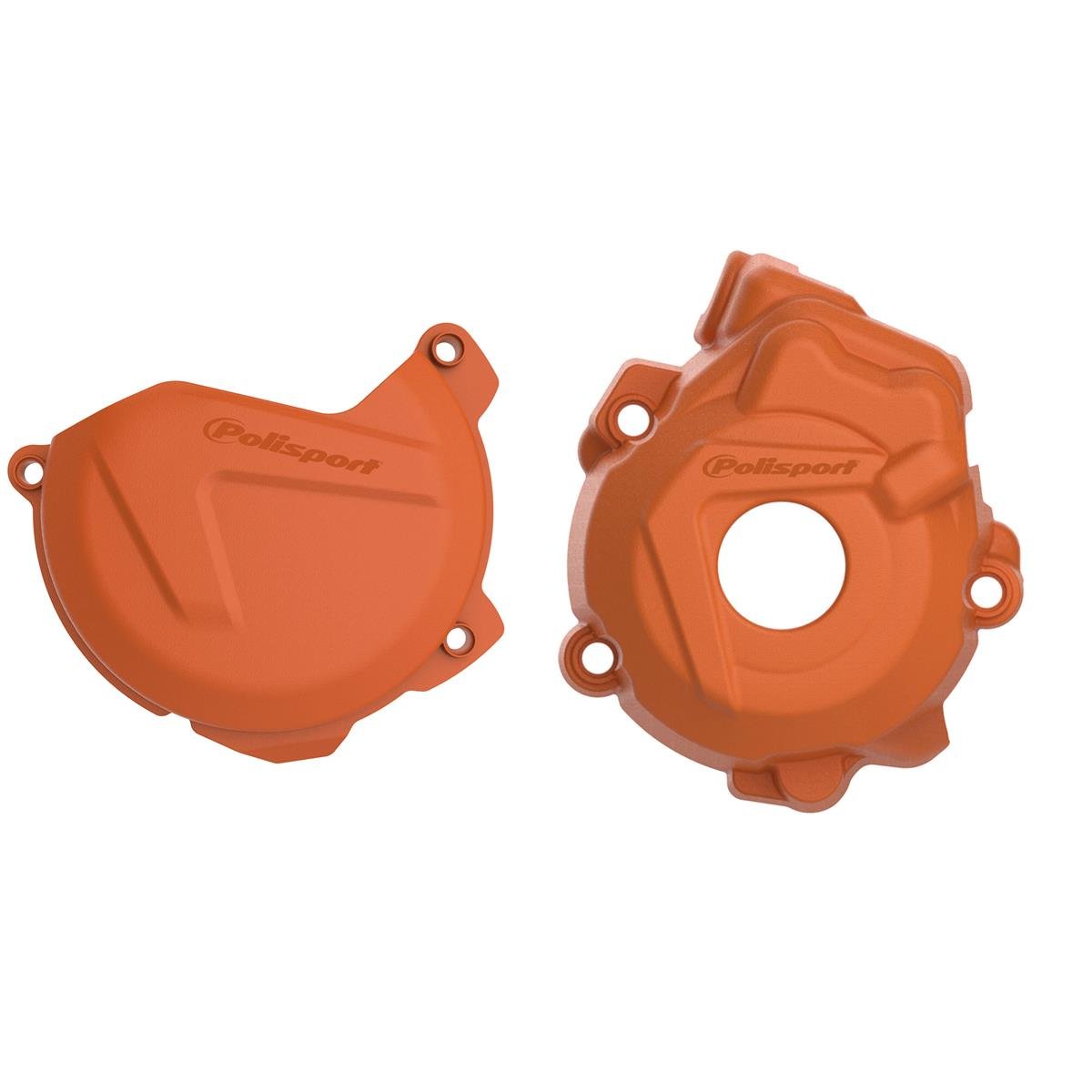 Polisport Clutch/Ignition Cover Protection  KTM SX-F 250/350 13-15, Orange