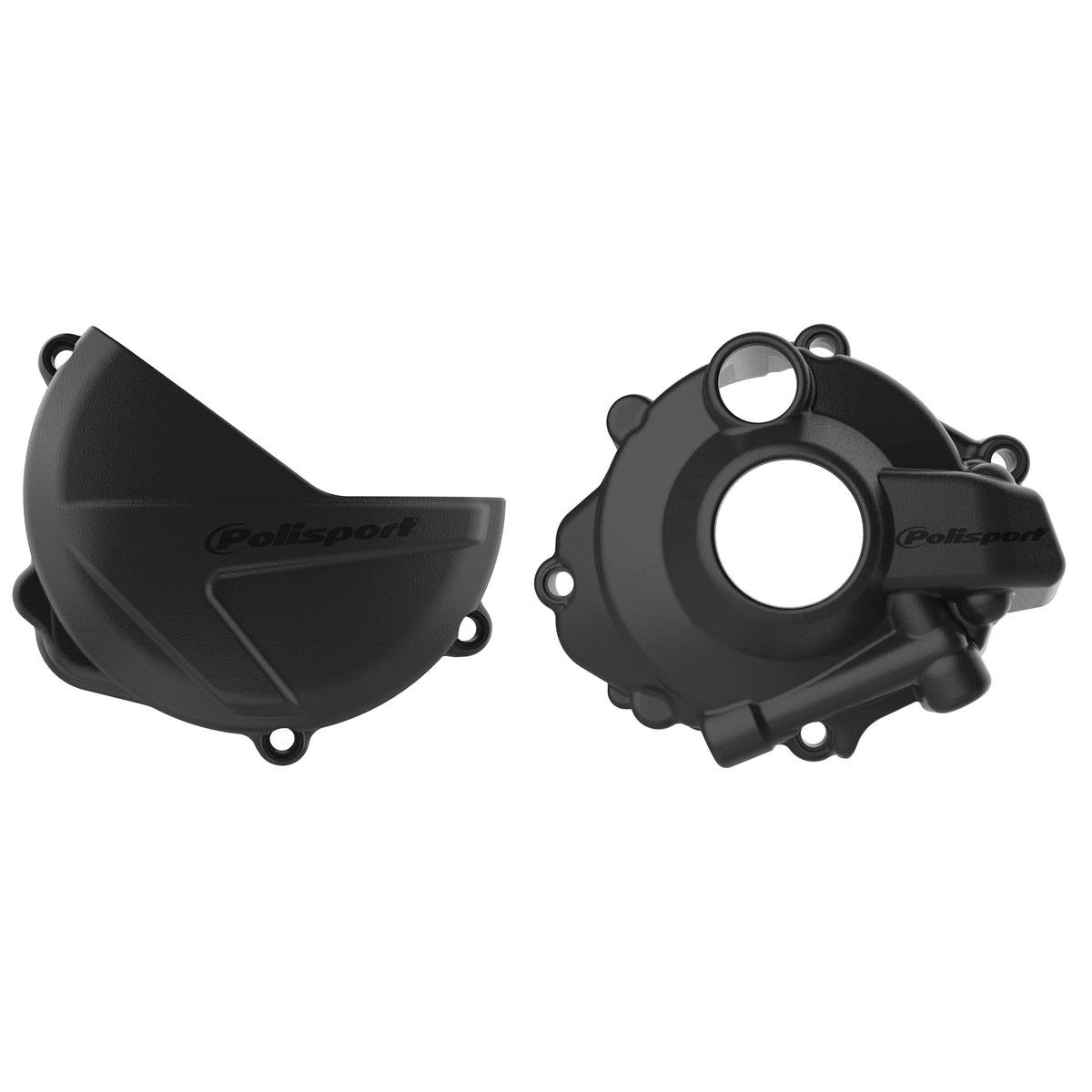 Polisport Clutch/Ignition Cover Protection  Honda CRF 250 18-20, Black