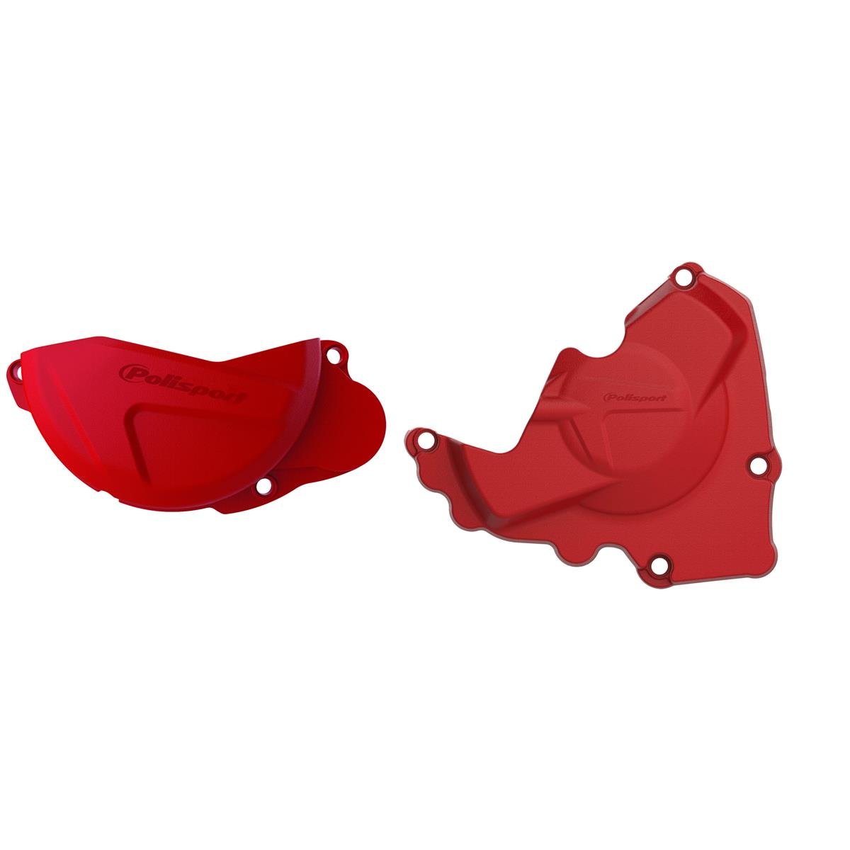 Polisport Clutch/Ignition Cover Protection  Honda CRF 250 10-17, Red