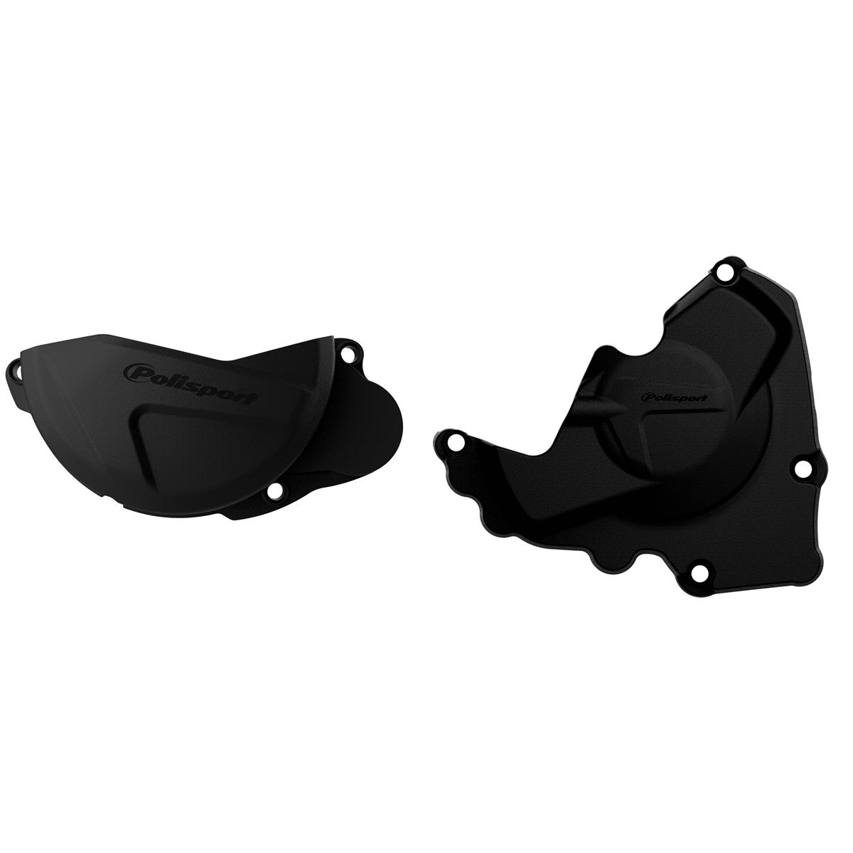 Polisport Clutch/Ignition Cover Protection  Honda CRF 250 10-17, Black