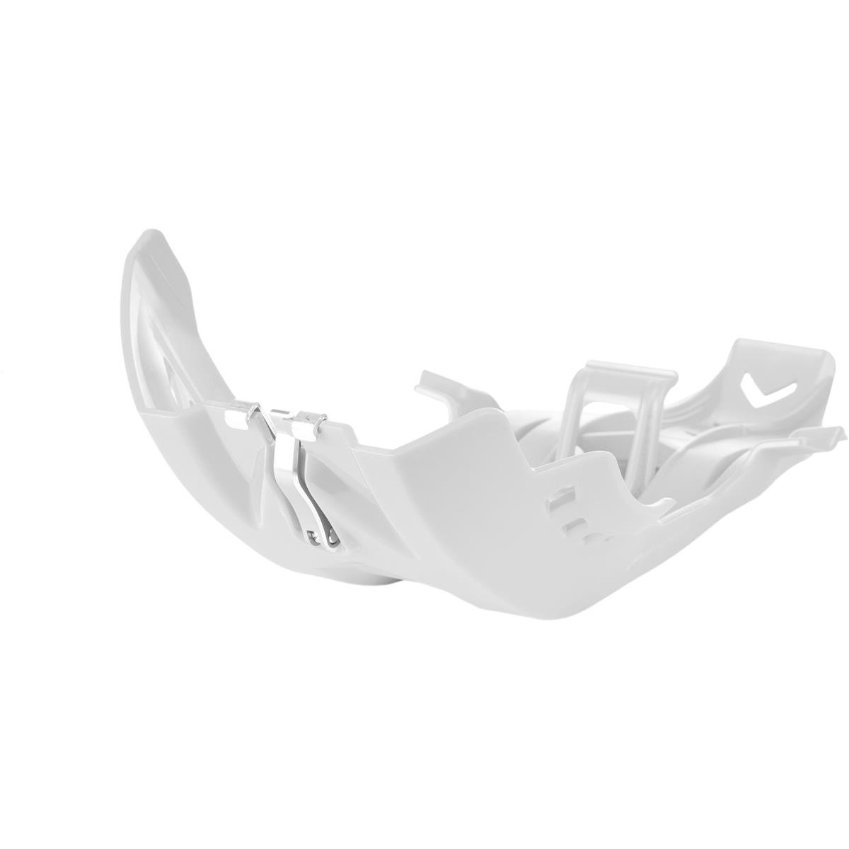 Polisport Skid plate with deflection protection Fortress KTM SX-F 16-20, EXC-F 17-20, Husqvarna FC 16-20, FE 17-20, White