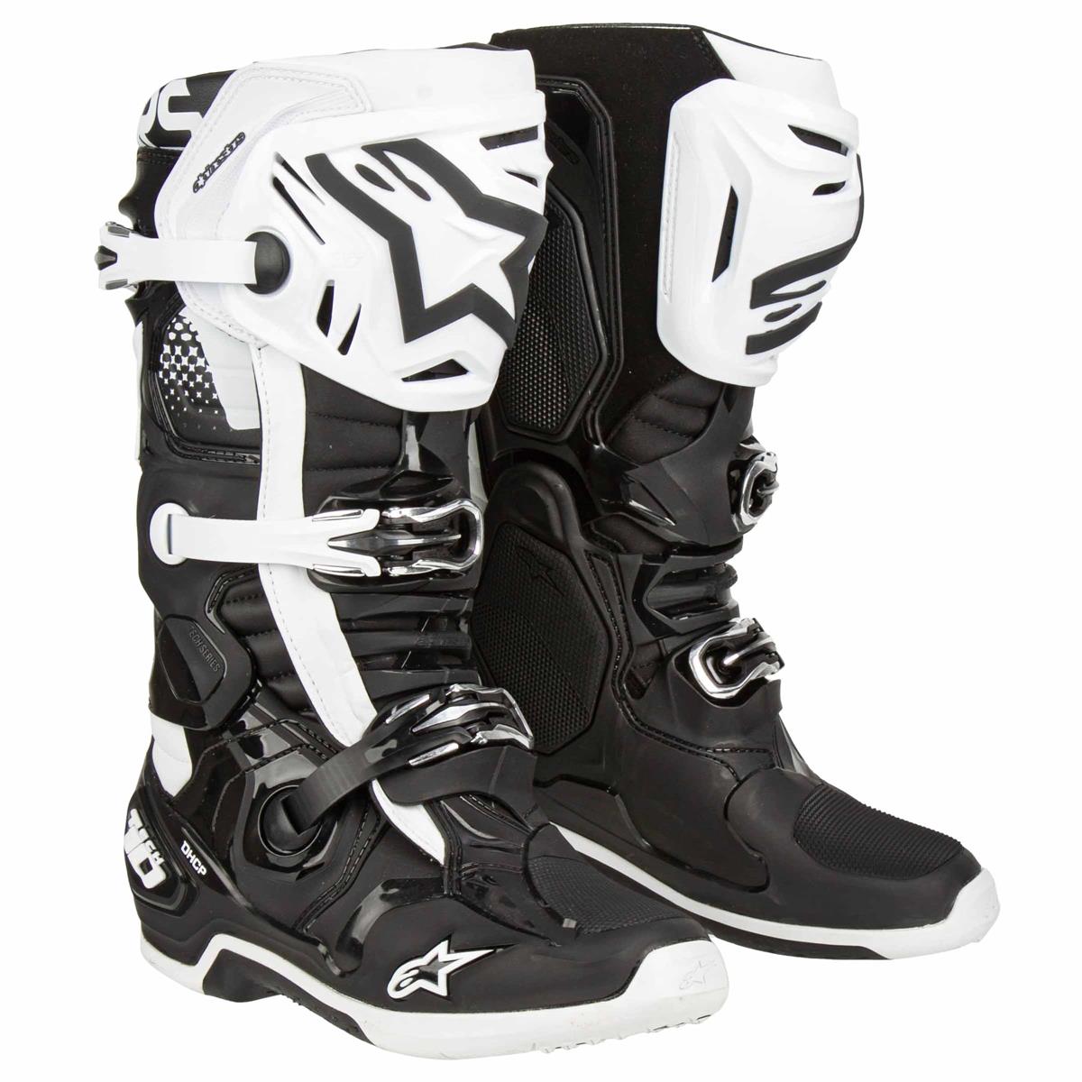 Alpinestars MX Boots Tech 10 Black/White