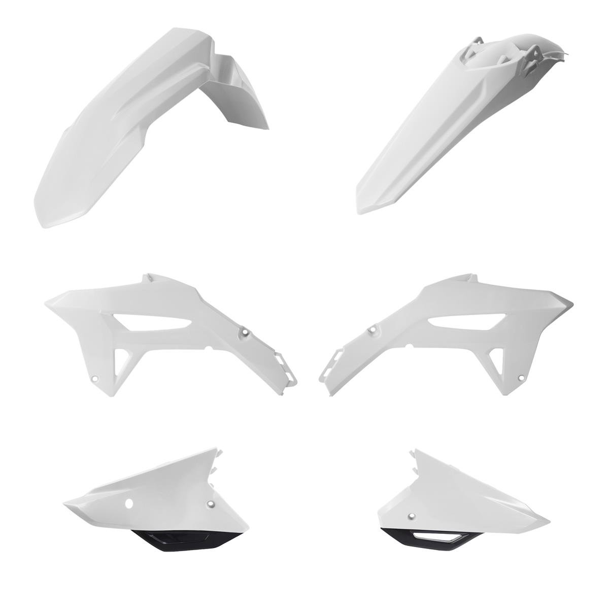 Acerbis Plastik-Kit  Honda CRF 250R 22-, CRF 450R 21-, Weiß/Schwarz