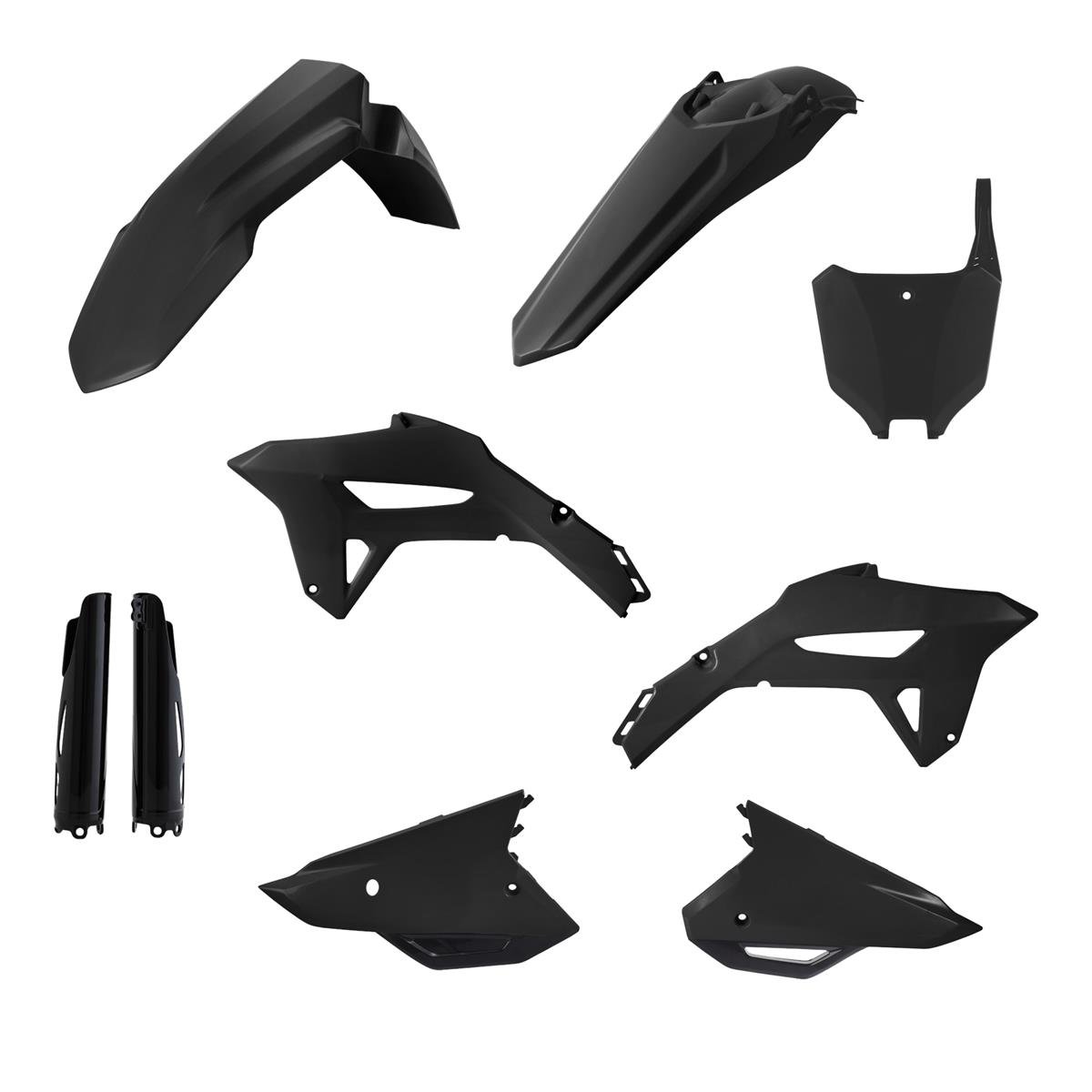 Acerbis Plastic Kit Full-Kit Honda CRF 250R 22-, CRF 450R 21-, Black